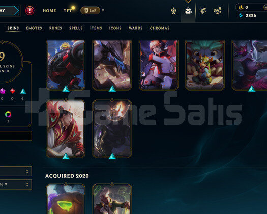 TR Plat 3 | 9 Kostüm - 44 Hero | LoL Hesap