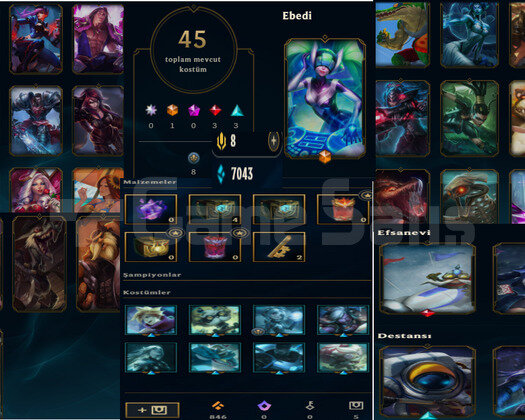 EUW 2012 KURULUM DEMİR 2 45 SKIN 78 HERO GOBLİN