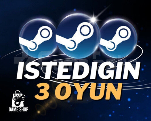 İstediğiniz 3 Oyun + Garanti
