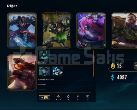 EUW 2013 KURULUM DEMİR 1 6SKIN 70 HERO