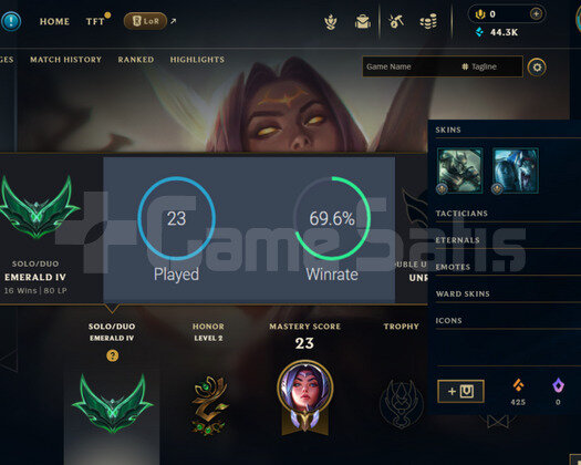 TR ZÜMRÜT 4 /45K MAVİ ÖZ / 70 WINRATE / SMURF