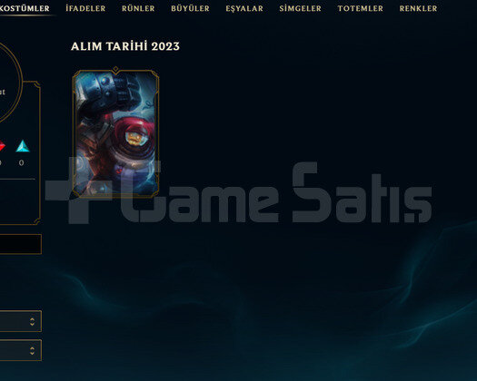 TR Bronz 2 | 1 Kostüm - 24 Hero | LoL Hesap