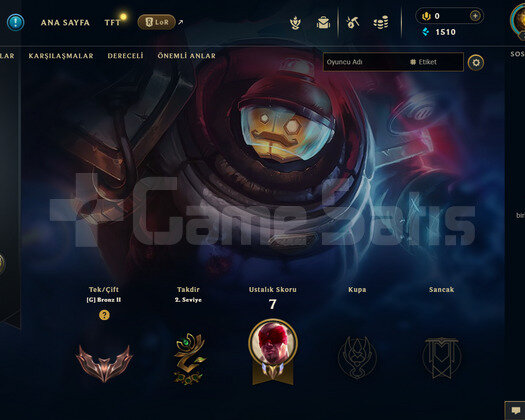 TR Bronz 2 | 1 Kostüm - 24 Hero | LoL Hesap