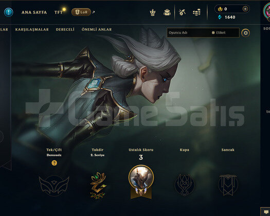 TR Unranked | 22 Hero | LoL Hesap