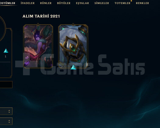 TR Gümüş 3 | 2 Kostüm - 28 Hero | LoL Hesap