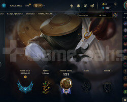 TR Plat 3 | 11 Kostüm - 49 Hero | LoL Hesap