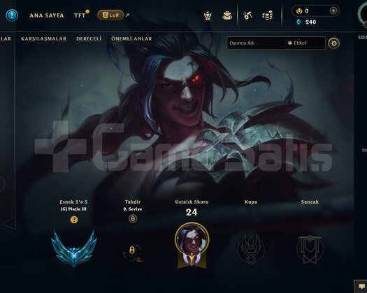 TR Bronz 1 | 1 Kostüm - 28 Hero | LoL Hesap