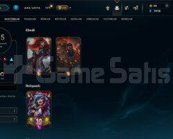 TR 156 KOSTÜMLÜ 209LVL DERECESİZ LOL HESABI