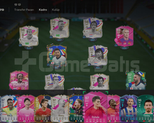 Epik games hesabıyla birlikte satılık EA FC hesabı