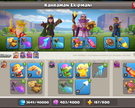 IDsiz | İlk Elden | TH 14 | 6 İnşaatçılı Hesap