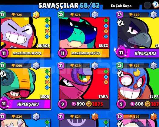 27380 KUPA+68KARAKTER+63KOSTÜM