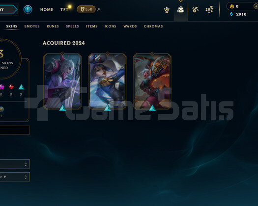 TR Silver 2 | 3 Kostüm - 28 Hero | LoL Hesap