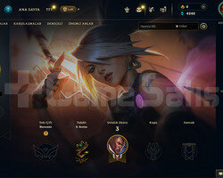 TR Unranked | 2 Kostüm - 22 Hero | LoL Hesap