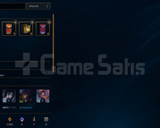 TR Unranked | 1 Kostüm - 36 Hero | LoL Hesap