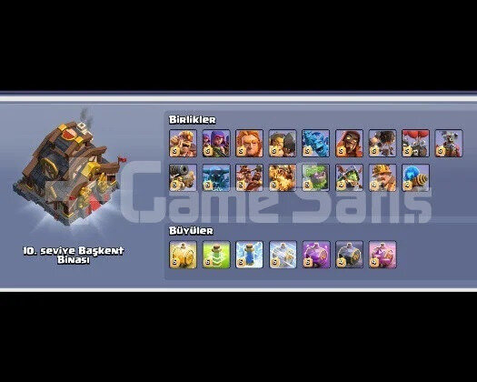 18 LEVEL TÜRKİYE BAŞKENT 10 MAX HEMEN TESLİM