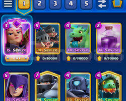6 Evrimli | 1 Elite Kartlı | LVL 14 Deckli