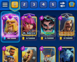 3 Evrimli | IDsiz | LVL 14 Deck | Temiz hesap |