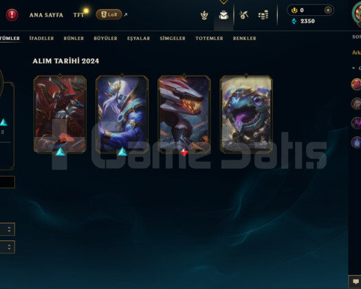 LOL TR ZÜMRÜT 3 5 SKİN