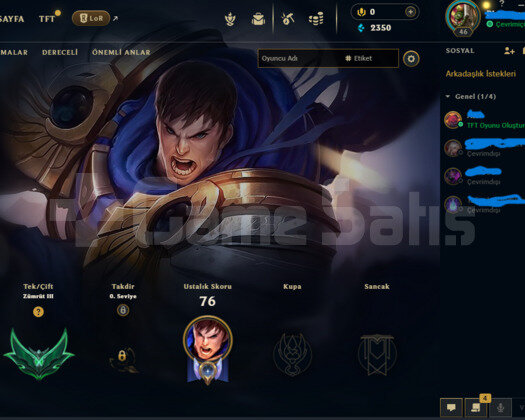 LOL TR ZÜMRÜT 3 5 SKİN