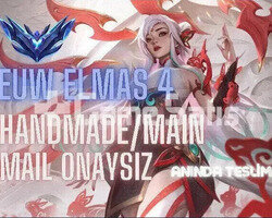 EUW ELMAS 4 l HANDMADE I MAİL ONAYSIZ +55 CHAMP