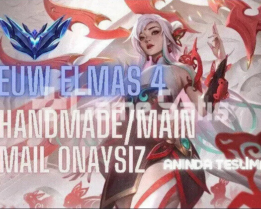 EUW ELMAS 4 l HANDMADE I MAİL ONAYSIZ +55 CHAMP