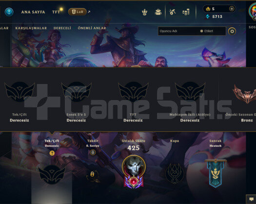 EUW 131 Skin | 425LvL | 111 Champ | Mailli