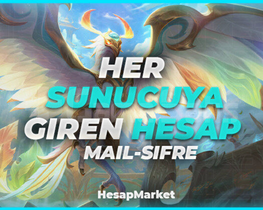 HER SERVERE GİREN HESAP MAİL ŞİFRE