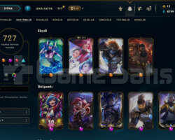 TR 727 Skin | 155 Champ | 79LvL | Tel Onaysız