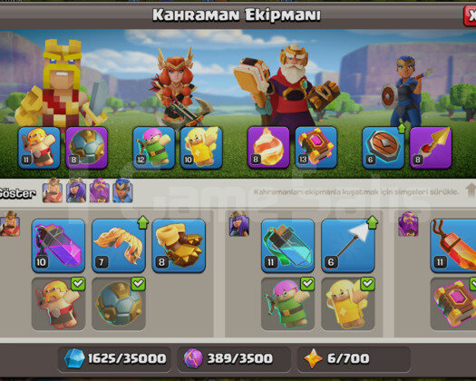 Herolar Yüksek | IDsiz | TH 13 | 4 Skinli |