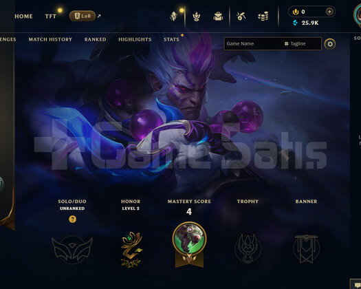 EUW Unranked | 1 Kostüm - 25K Mö | LoL Hesap