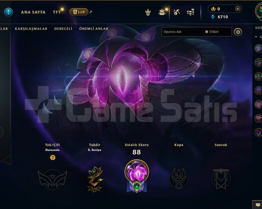 TR Unranked | 3 Kostüm - 29 Hero | LoL Hesap