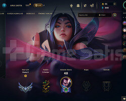 TR Gümüş 2 | 6 Kostüm - 31 Hero | LoL Hesap