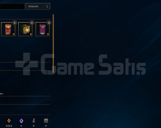 TR Gümüş 3 | 3 Kostüm - 44 Hero | LoL Hesap