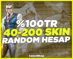 100 TR SUNUCU 40-200 SKİN VİP RANDOM -