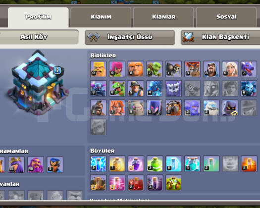 IDSİZ | TH 13 | 179 LVL | 6 İNŞAATÇILI | SKİNLİ
