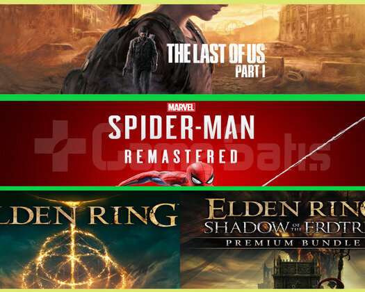 The Last of Us Part I + Spider R + Elden Ring