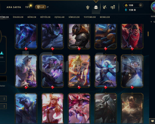561 LEVEL / 243 SKİN / FUL HERO MAİL DEĞİŞEN