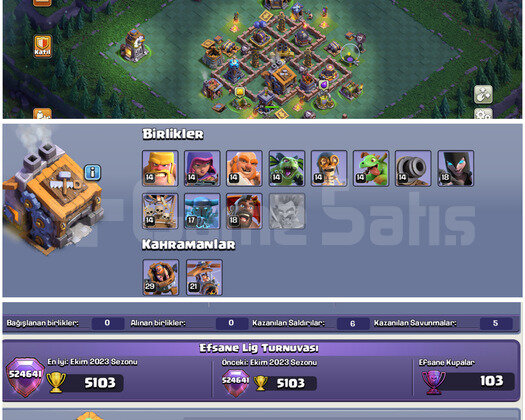 TH14COC | IDSİZ  MAX + MAX DOPDOLU