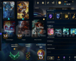 EUW EMERALD 4 / 57K MAVİ ÖZ / MAİL ONAYSIZ / SMURF