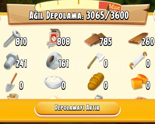 3600 DEPOLU AMBAR HESABI