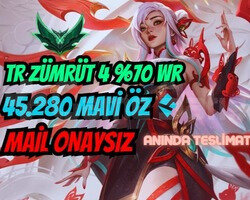 TR ZÜMRÜT 4 70 WR / 45.280 MAVİ ÖZ / MAİL ONAYSI