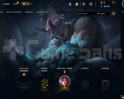 EUW Unranked | 2 Kostüm - 32K Mö | LoL Hesap