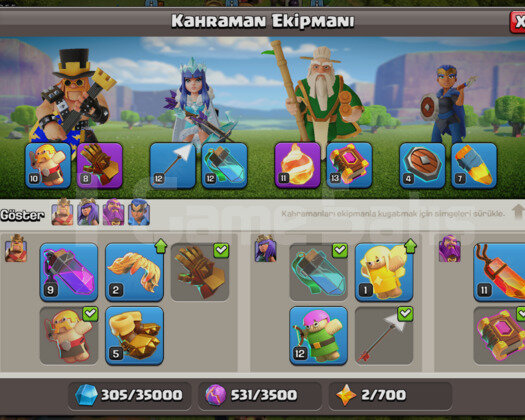 TH 13 | OKÇU KRALİÇE 75 | IDSİZ | İLK ELDEN