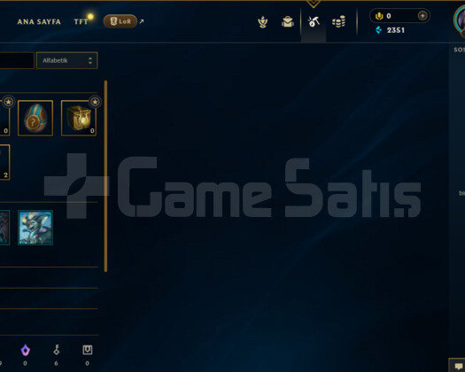 EUW 50 LEVEL 6 SKİNLİ HANDMADE MAİLLİ HESAP!!!