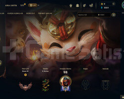 EUW 50 LEVEL 6 SKİNLİ HANDMADE MAİLLİ HESAP!!!