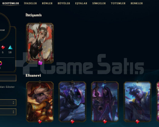 TR DIAMOND 1 38 KOSTUM 49 HERO PRESTIJ LEBLANC ACC