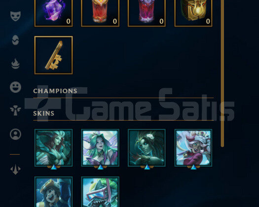 EUW Unranked | 7 Kostüm - 30 Hero | LoL Hesap