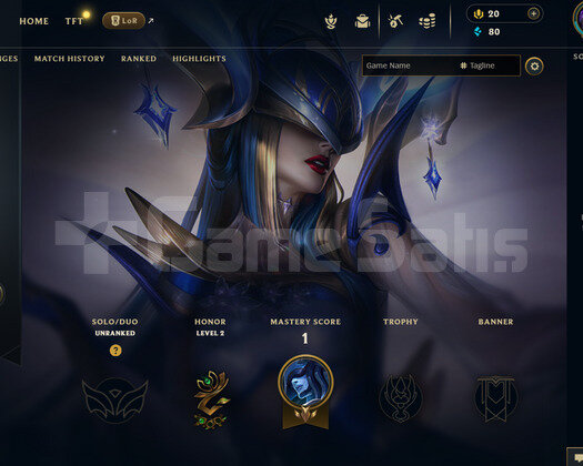 EUW Unranked | 7 Kostüm - 30 Hero | LoL Hesap