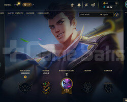 EUW Unranked | 2 Kostüm - 30K Mö | LoL Hesap