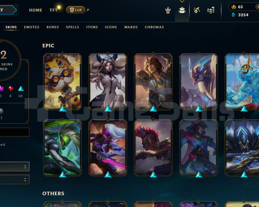 EUW 122 LEVEL - 56 HERO 32 KOSTÜM HANDMADE HESAP